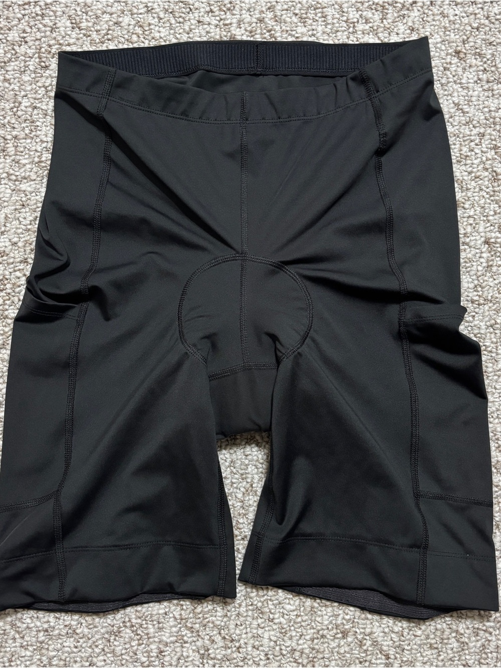 REI Co-op Men’s Padded Cycling Bike Shorts Black Size Large